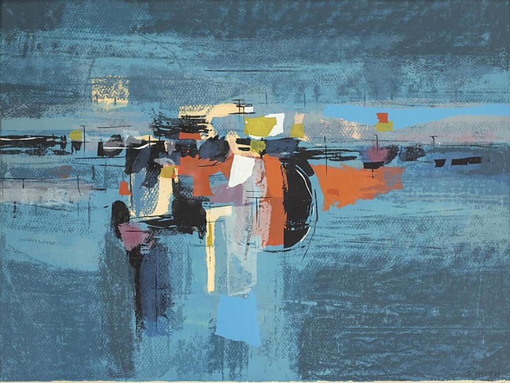 Gordon Applebee Smith (1919-2020) - Night Harbour