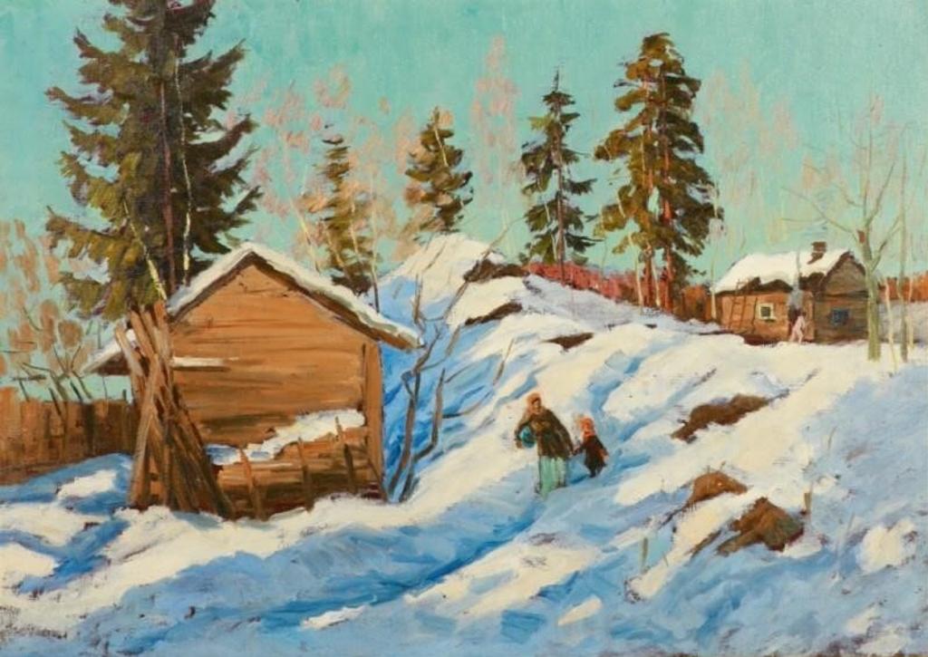 Michael Povilitsa (1950) - March in Karelia, Bath Day
