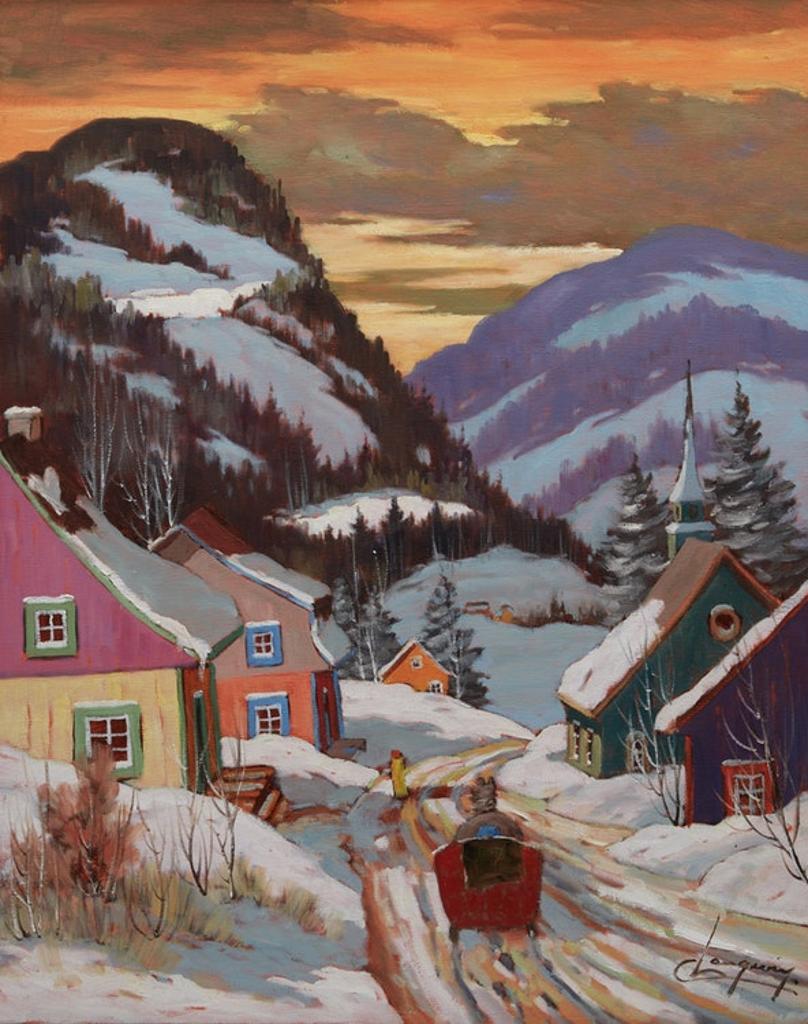 Claude Langevin (1942-2024) - Après-midi, Charlevoix