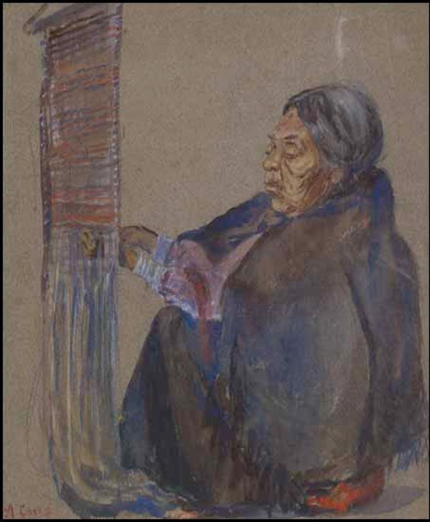 Emily Carr (1871-1945) - The Mat Weaver