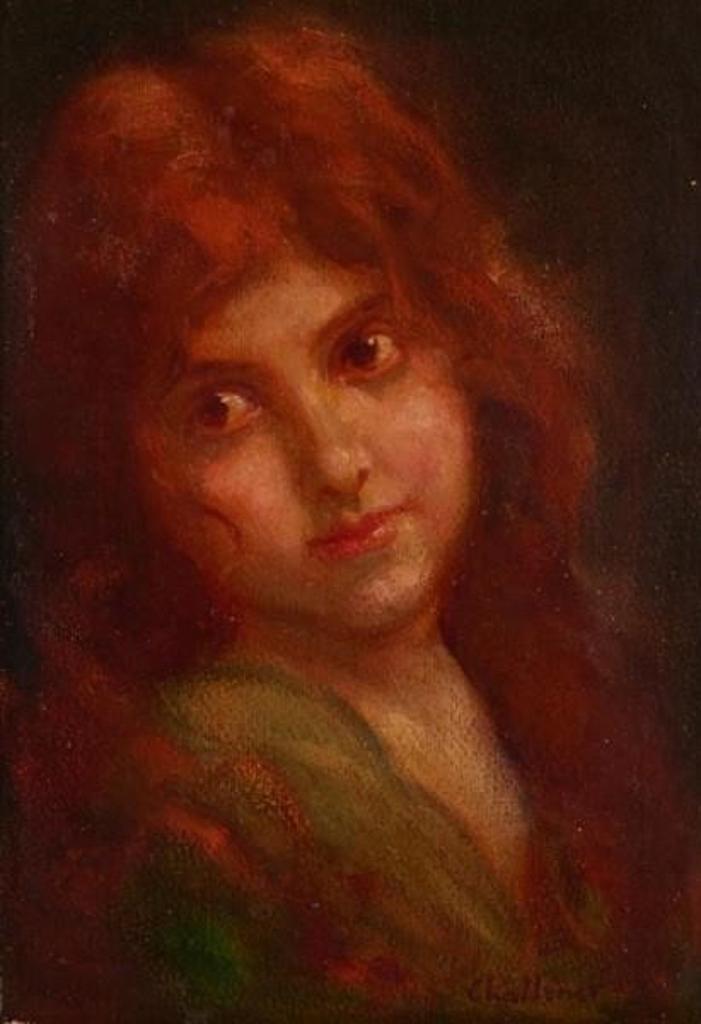 Frederick Sproston Challener (1869-1958) - Brown-Eyed Beauty