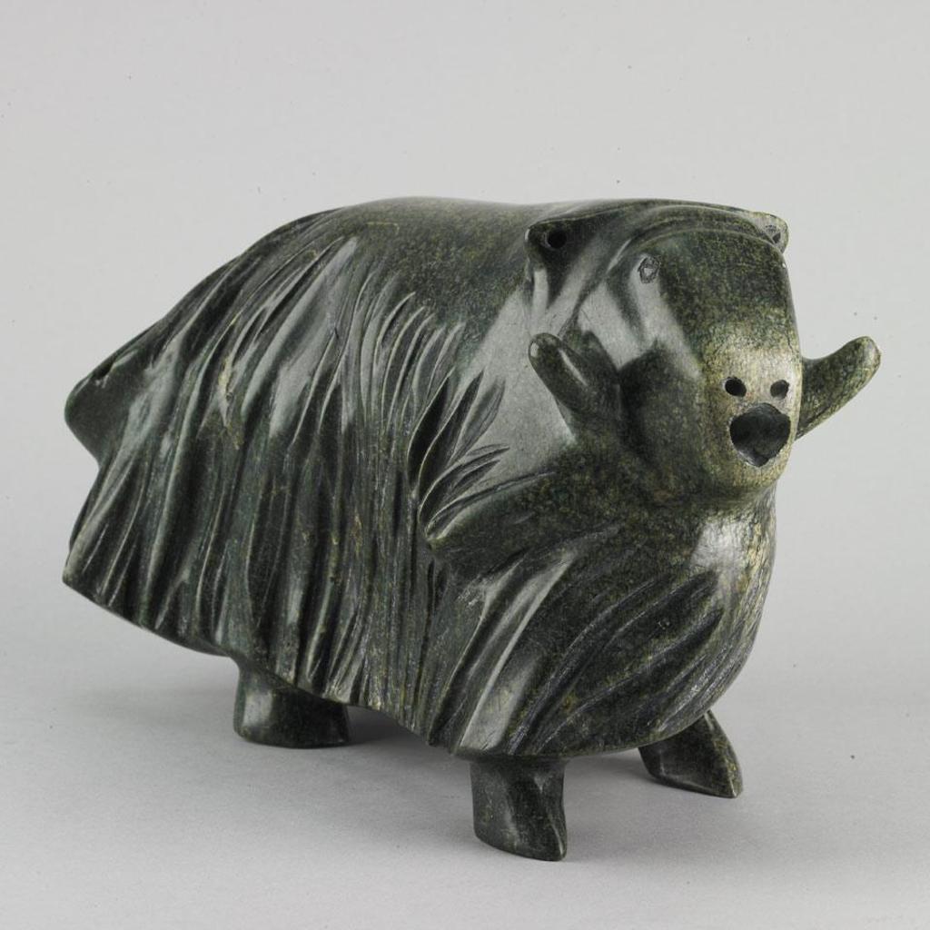 Kananginak Pootoogook (1935-2010) - Musk Ox