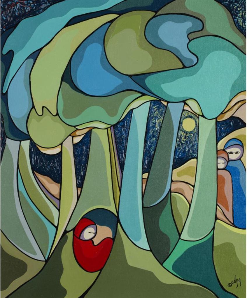 Daphne Odjig (1919-2016) - The Little Wanderer
