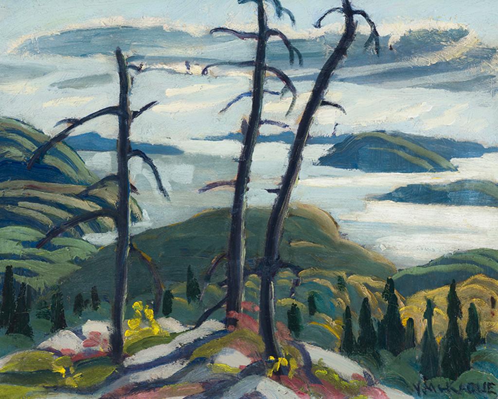 Muriel Yvonne Mckague Housser (1898-1996) - Sunny Afternoon - Lake Superior