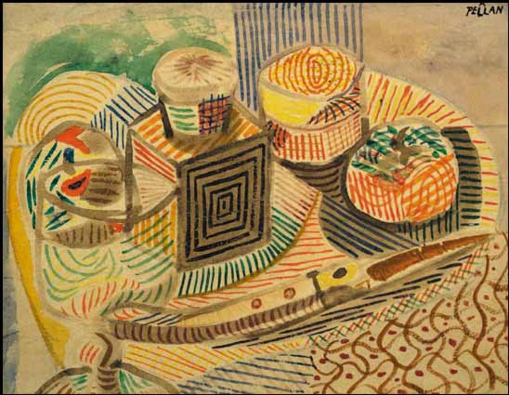 Alfred Pellan (1906-1988) - Nature Morte au Canif