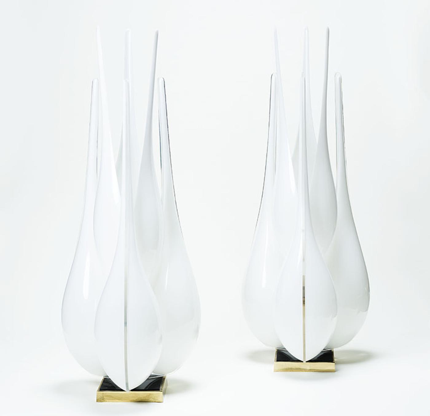 Maison Rougier - Pair of table lamps