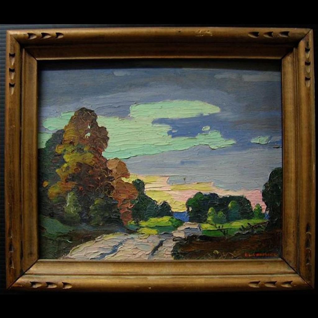 Robert Lee Chadwick (1905-1971) - Road To Soldiers Bay - Autumn 1935