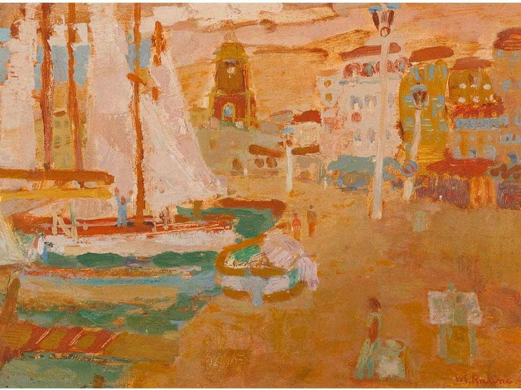 Marthe Rakine (1926-1996) - St. Tropez