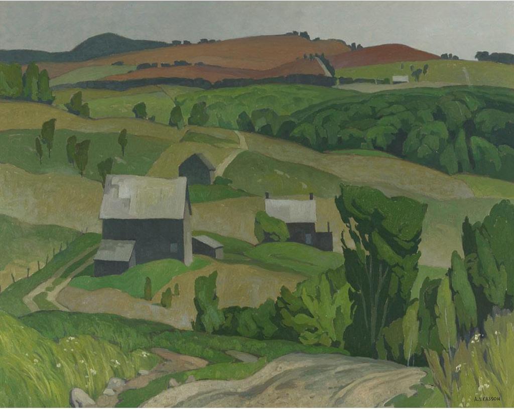 Alfred Joseph (A.J.) Casson (1898-1992) - Farm Near Hybla