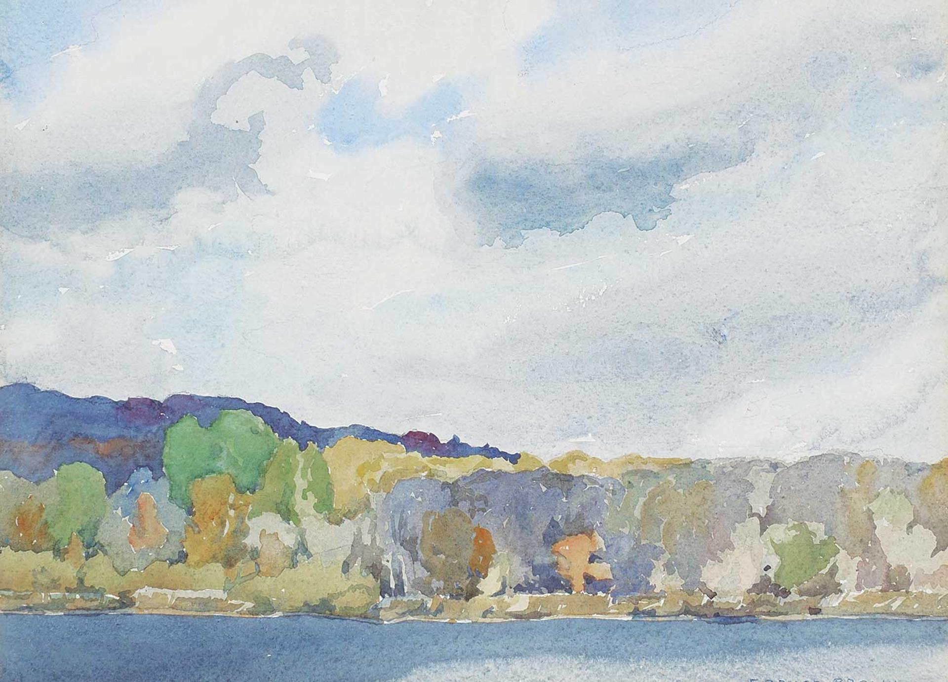Francis Bruce Brown (1889-1983) - Untitled - Cloudy Sky