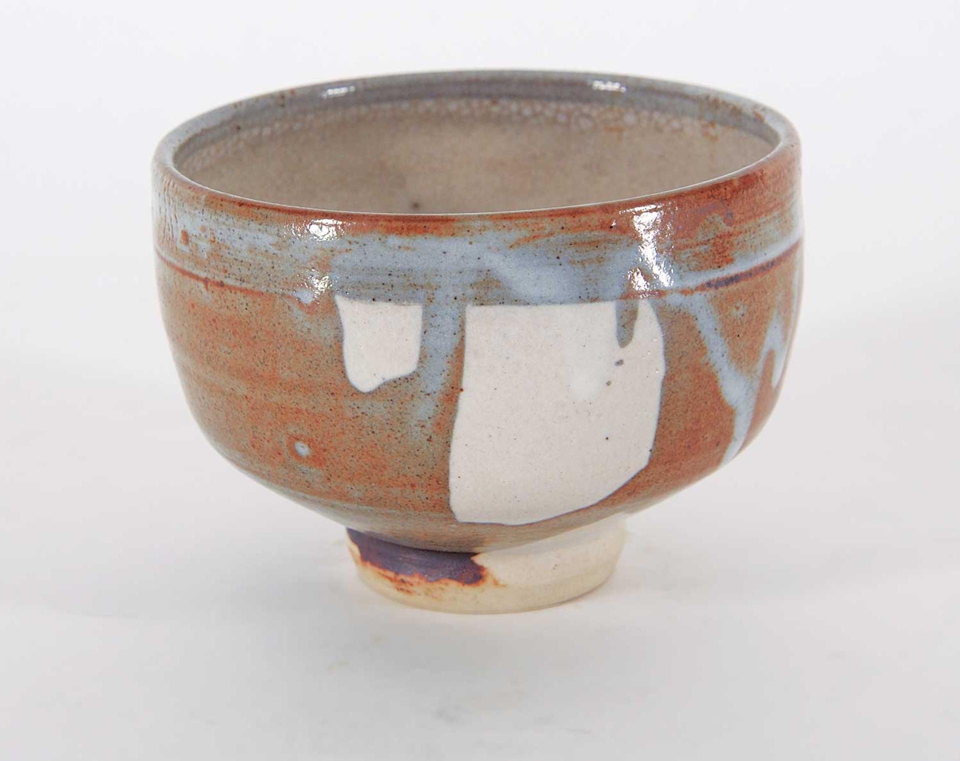 Wayne G. Ngan (1937-2020) - Untitled - Blue, White and Brown Bowl