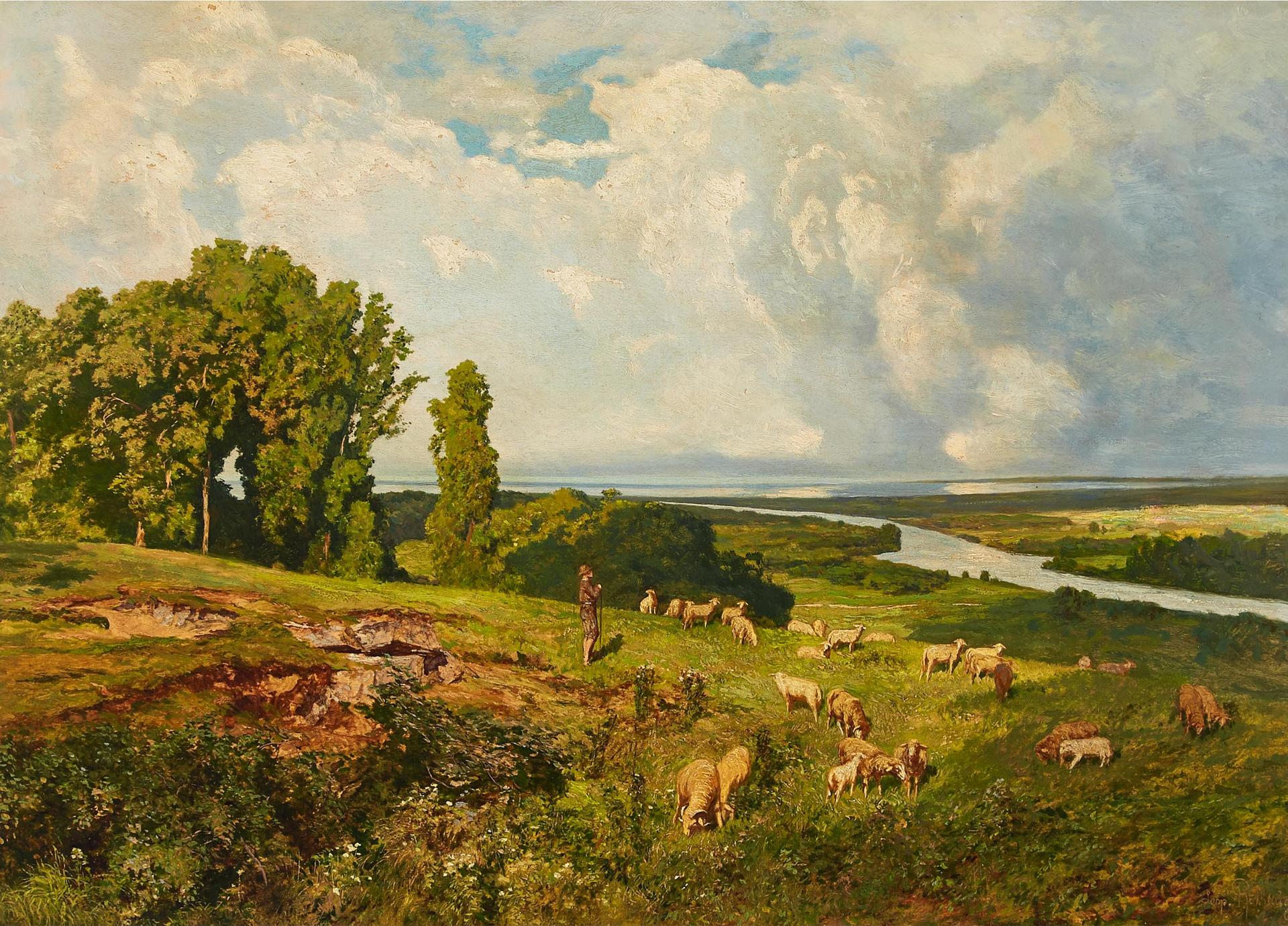 Leopold Rothaug (1868-1959) - After The Rain