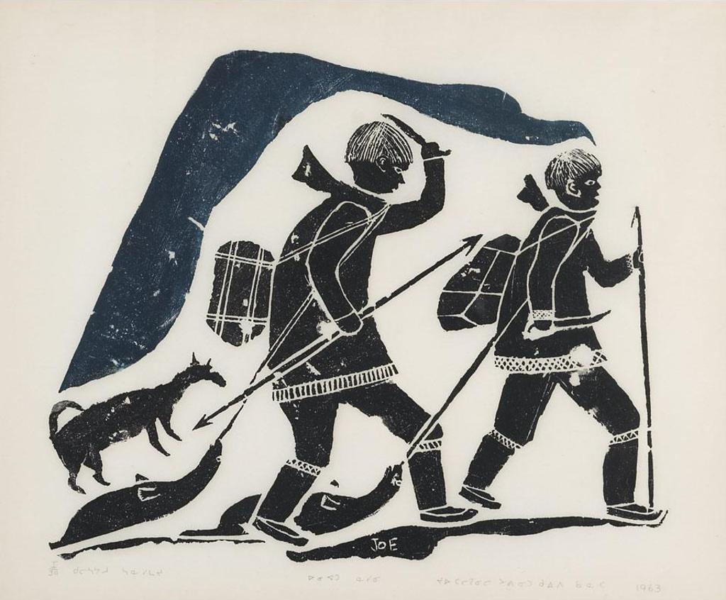 Joe Talirunili (1893-1976) - Men Going Hunting