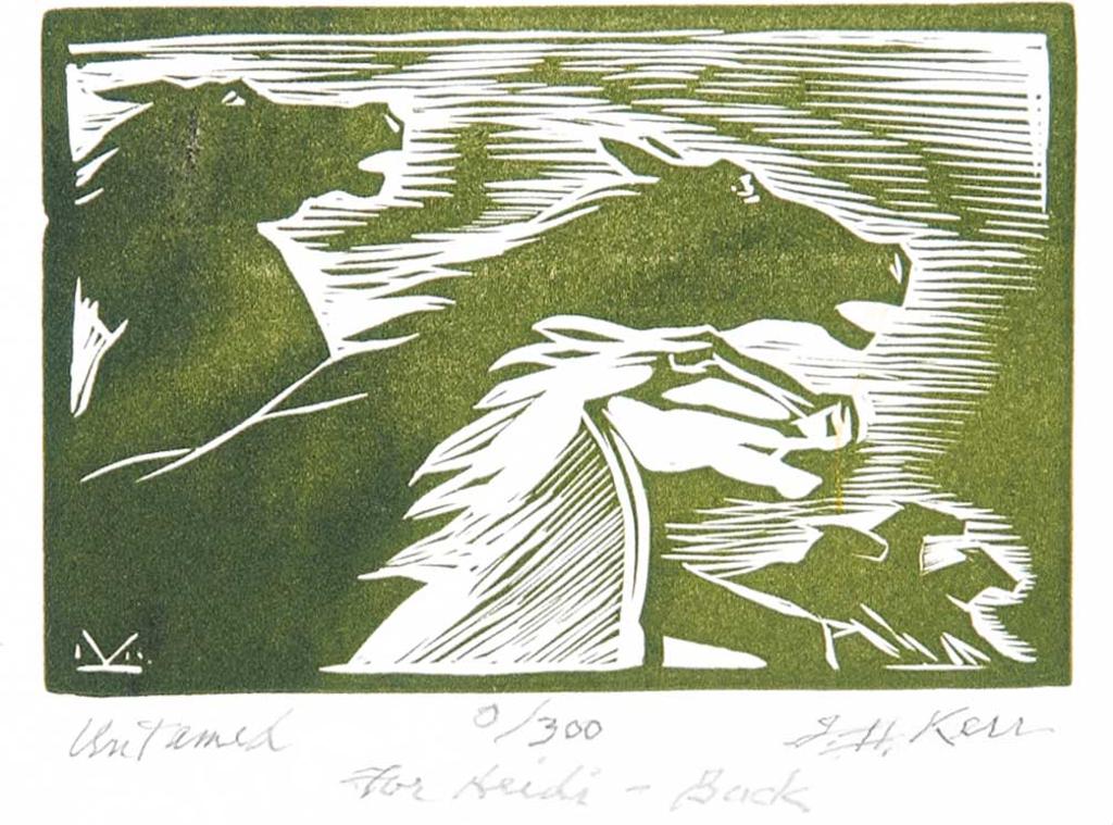 Illingworth Holey (Buck) Kerr (1905-1989) - Untamed #0/300