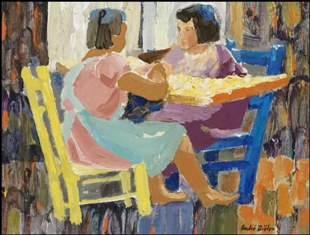 Andre Charles Bieler (1896-1989) - Les deux soeurs