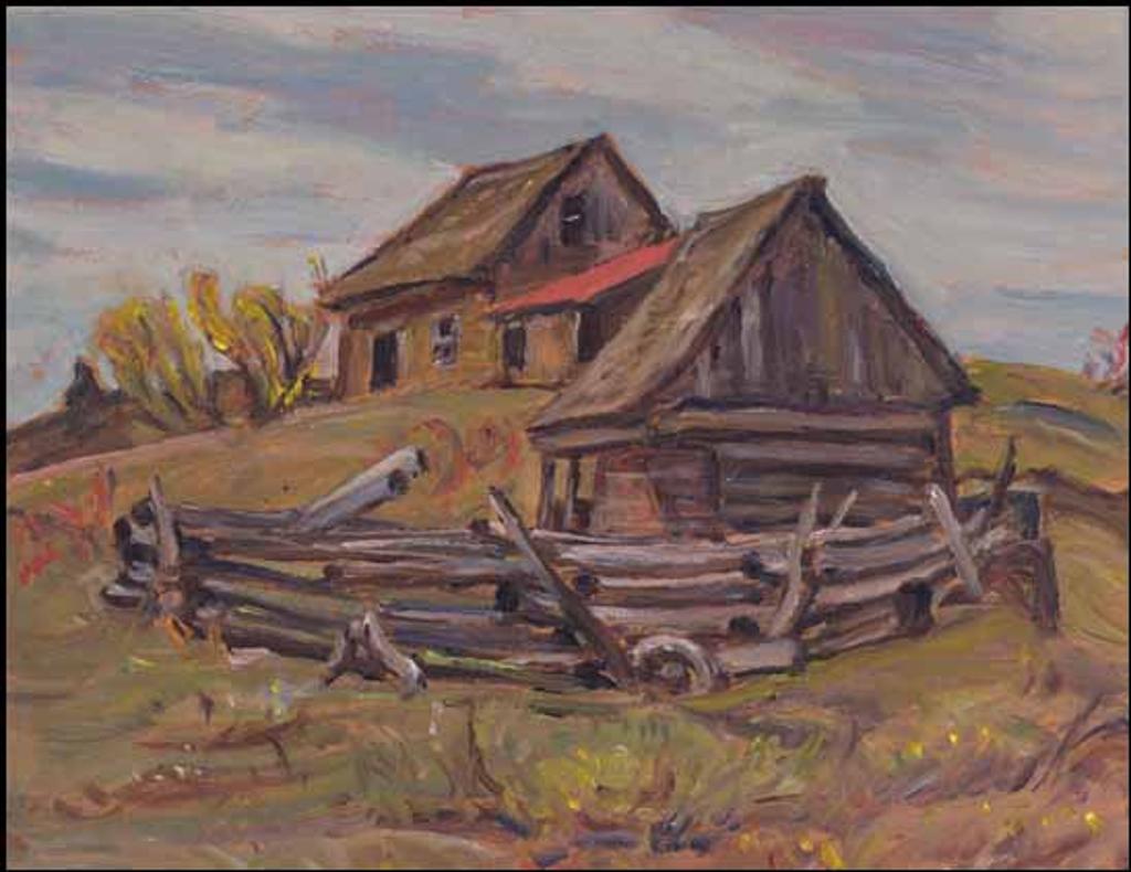 Alexander Young (A. Y.) Jackson (1882-1974) - Pig Pen, Barry's Bay