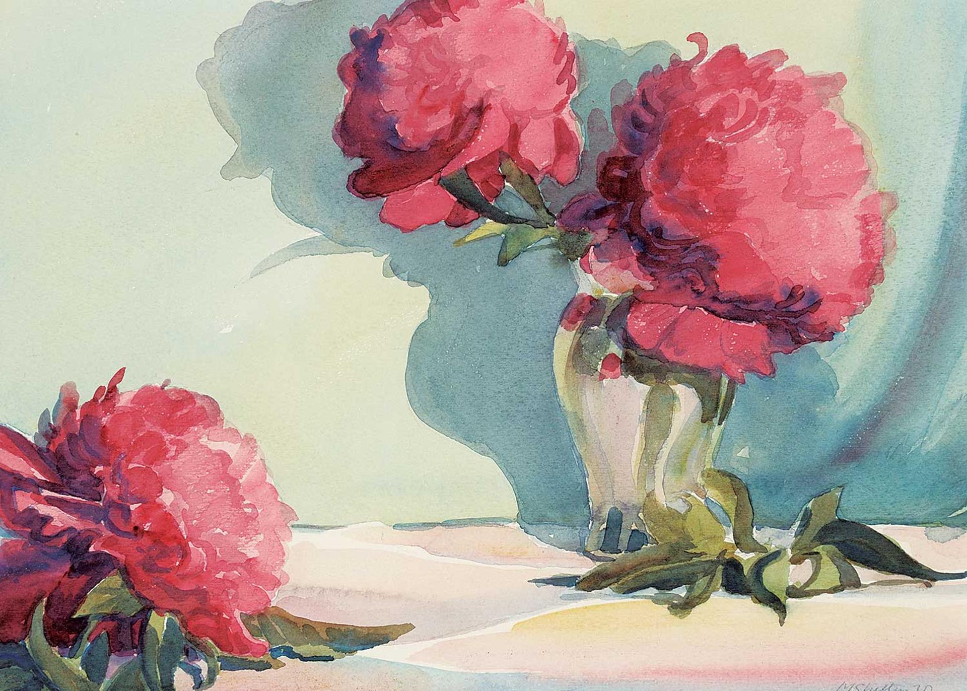 Margaret Dorothy Shelton (1915-1984) - Pink Peonies