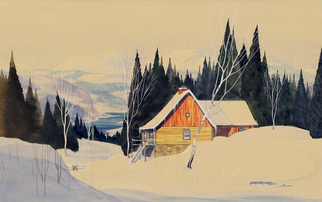 Graham Norble Norwell (1901-1967) - Laurentian Chalet