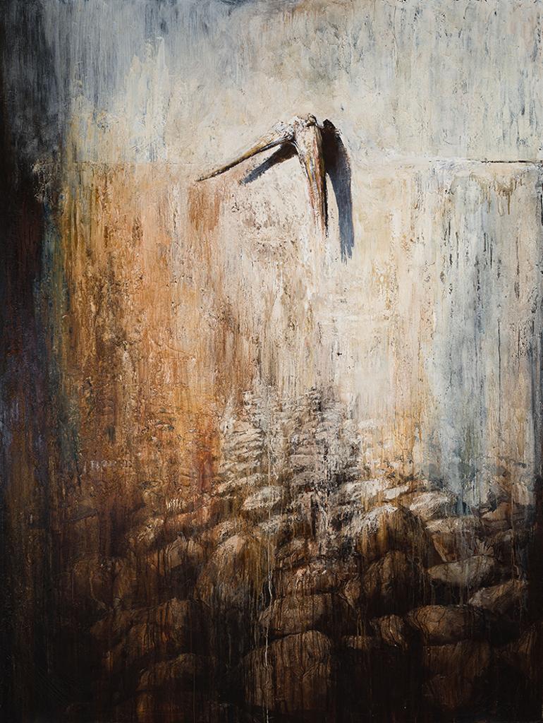 Kevin Sonmor (1959) - Painter’s Landscape with Horse