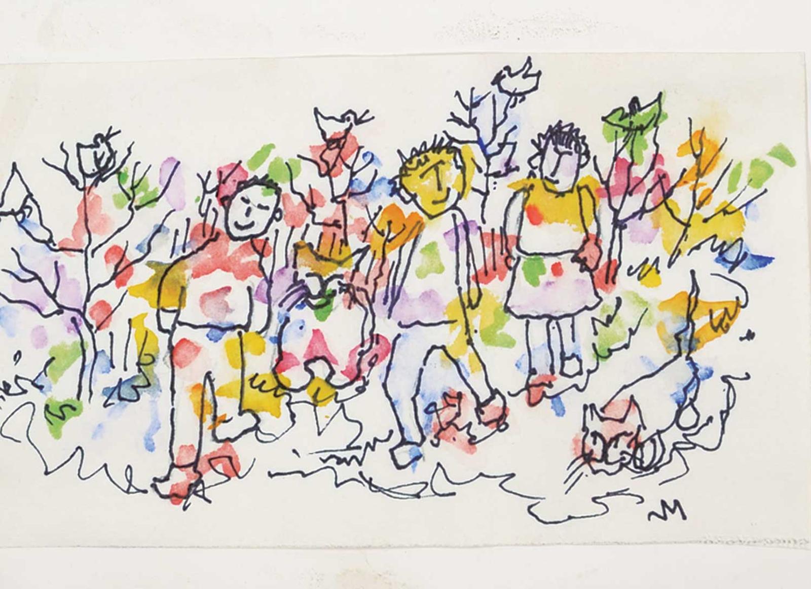 Janet Mitchell (1915-1998) - This is a Thank You Card...