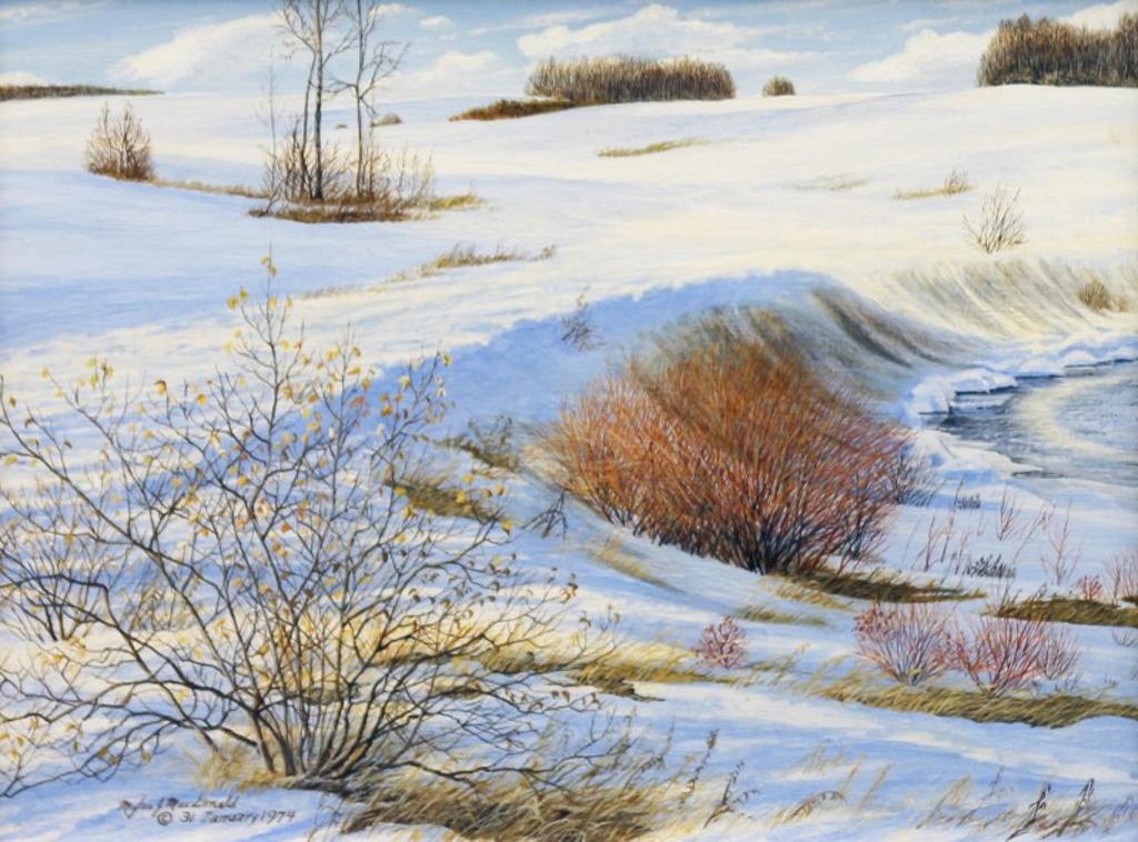 Myles Joseph MacDonald (1941) - First Day Of Spring; 1974