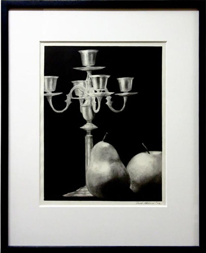 Tom Heron - Still Life (Candelabra And Fruit)