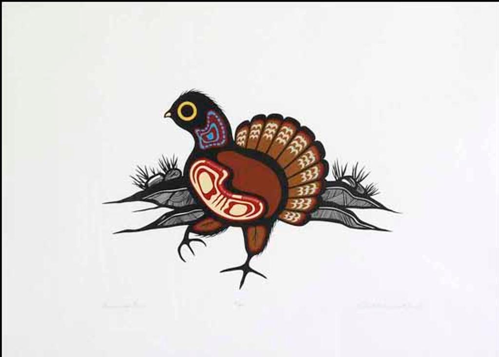 Robert Kakegamic (1944) - Drumming Grouse (02713/2013-1649)