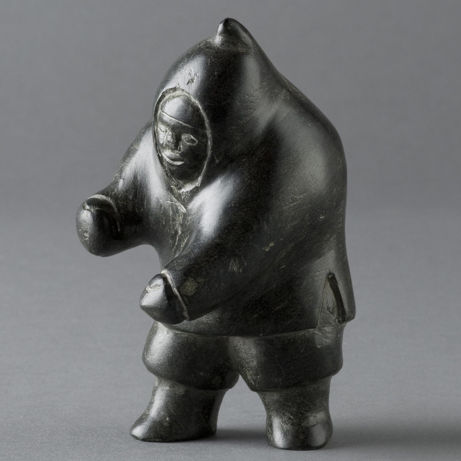 David Ekoota Ikutaaq (1929-1984) - Standing Inuk