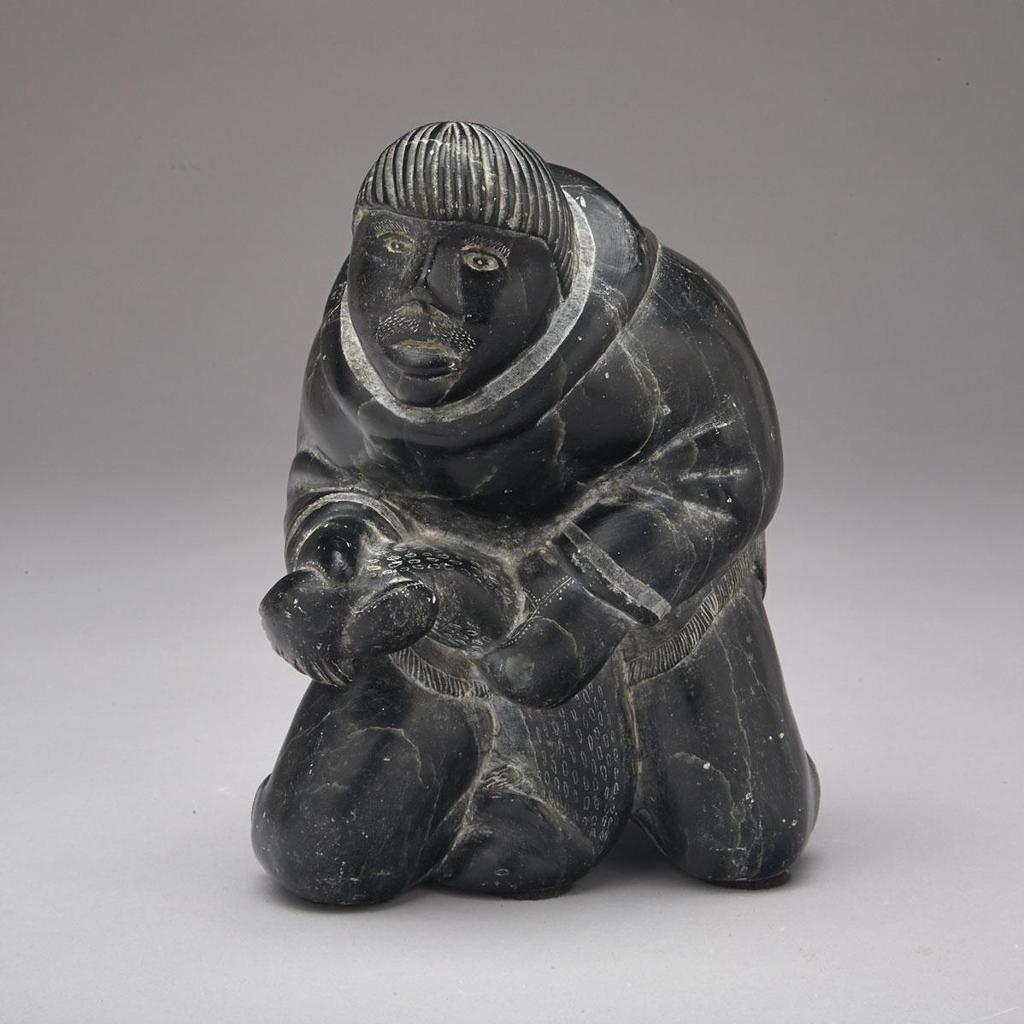 Abraham Niaquq Irquq (1930) - Hunter With Fish