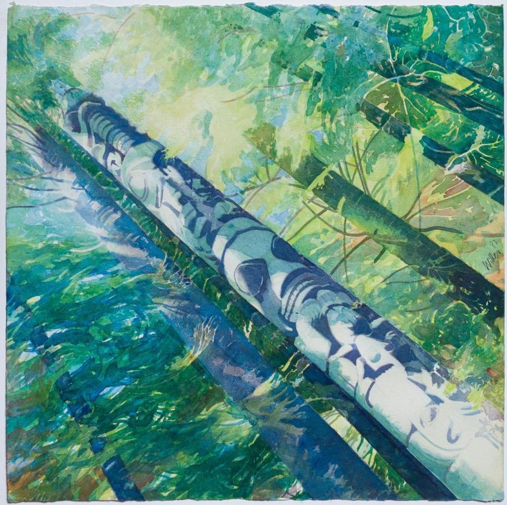 Jim Willer (1921-2007) - The Great Pole of Chaatl