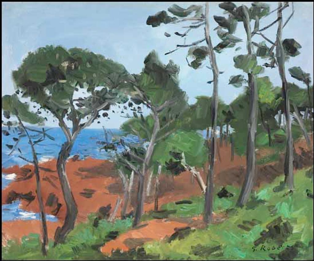 William Goodridge Roberts (1921-2001) - The Beach Near Agay