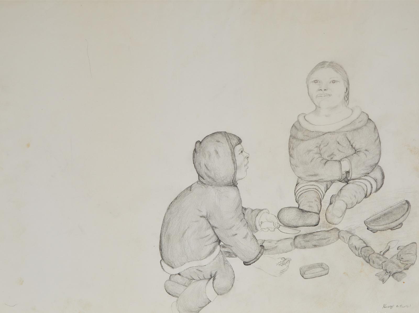 Henry Evaluardjuk (1923-2007) - Untitled