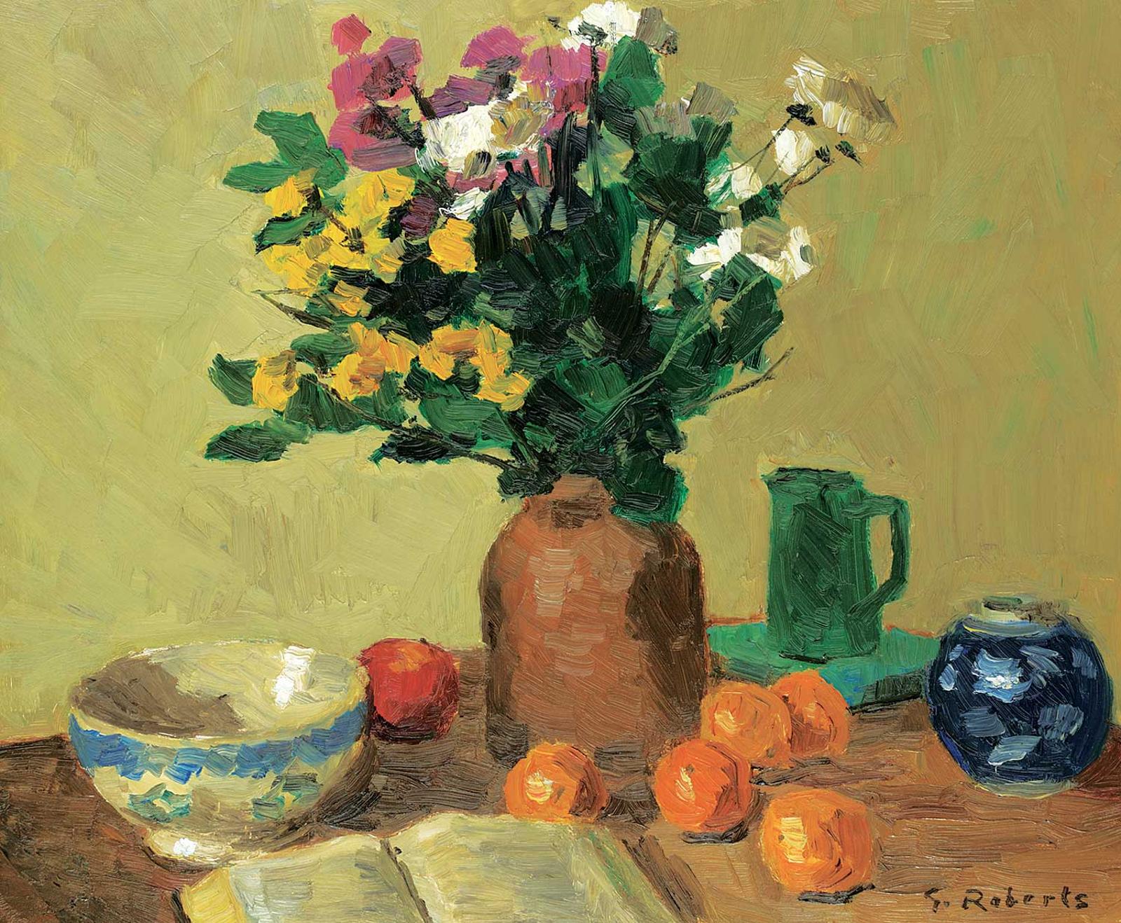 William Goodridge Roberts (1921-2001) - Still Life on Tabletop