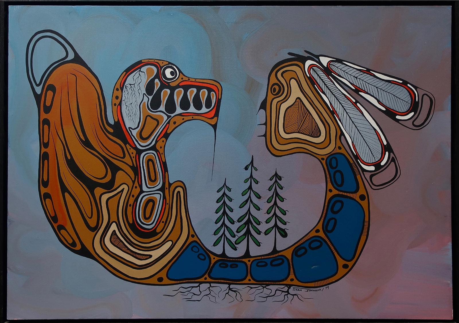 Ivan Shawana (1960) - Indian And The Thunder Bird