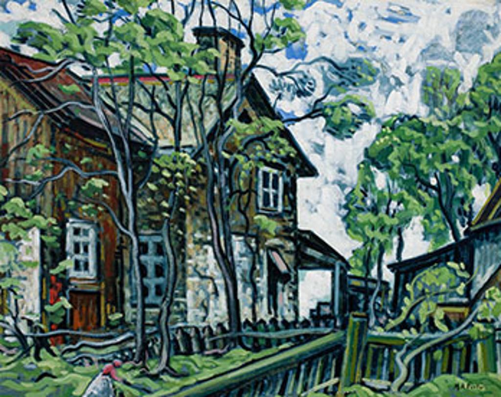 Marc-Aurèle Fortin (1888-1970) - Grand orme, maison ancestrale