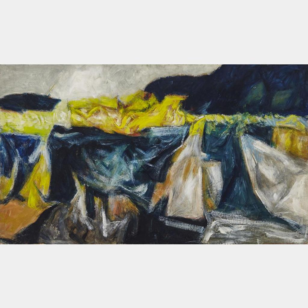 Dennis Eugene Norman Burton (1933-2013) - Bridge Near Macleod