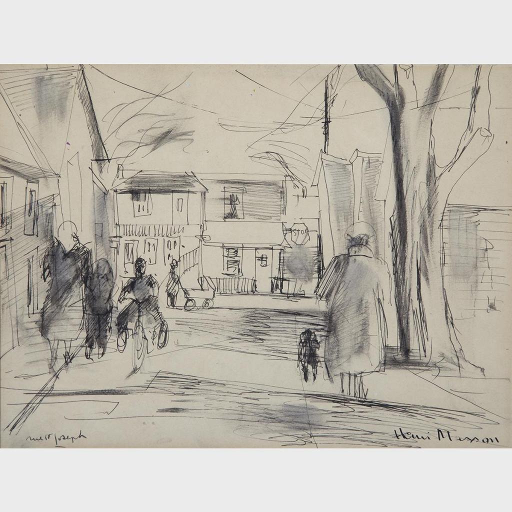 Henri Leopold Masson (1907-1996) - Rue St. Joseph