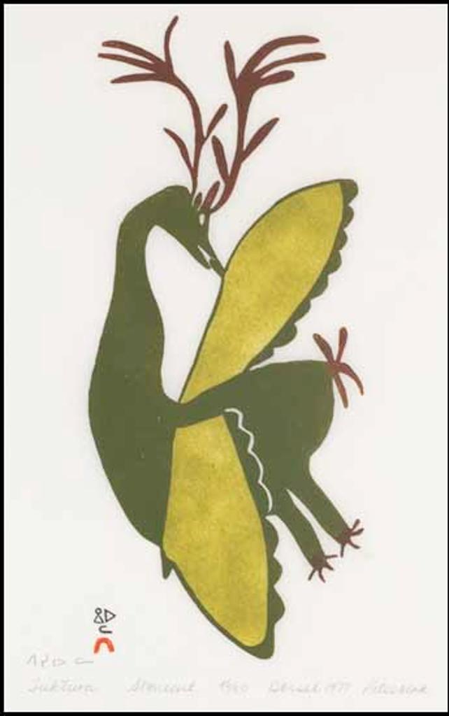 Pitseolak Ashoona (1904-1983) - Tuktura