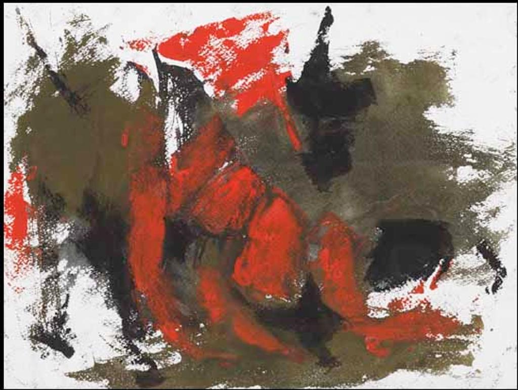 Rita Letendre (1928-2021) - Untitled #2 / G-61-2 (verso)