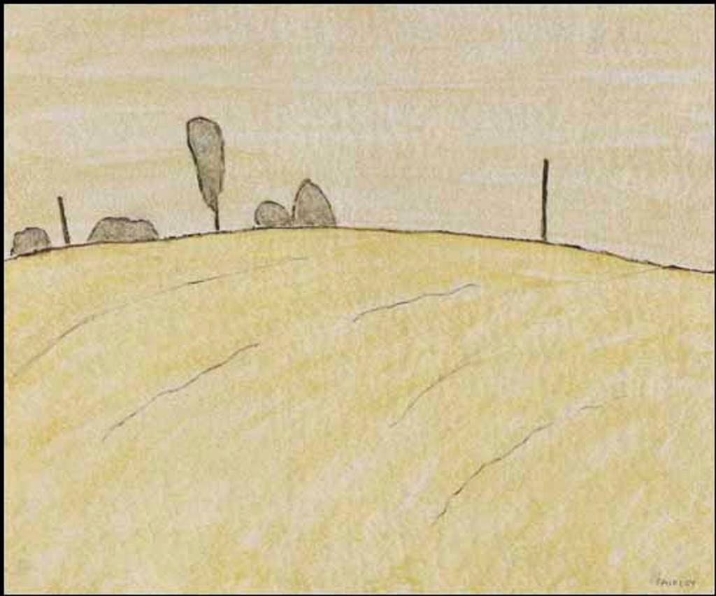 Barker Fairley (1887-1986) - Landscape