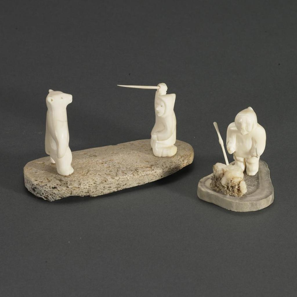 Lydia Qayaq - Two Hunting Scenes