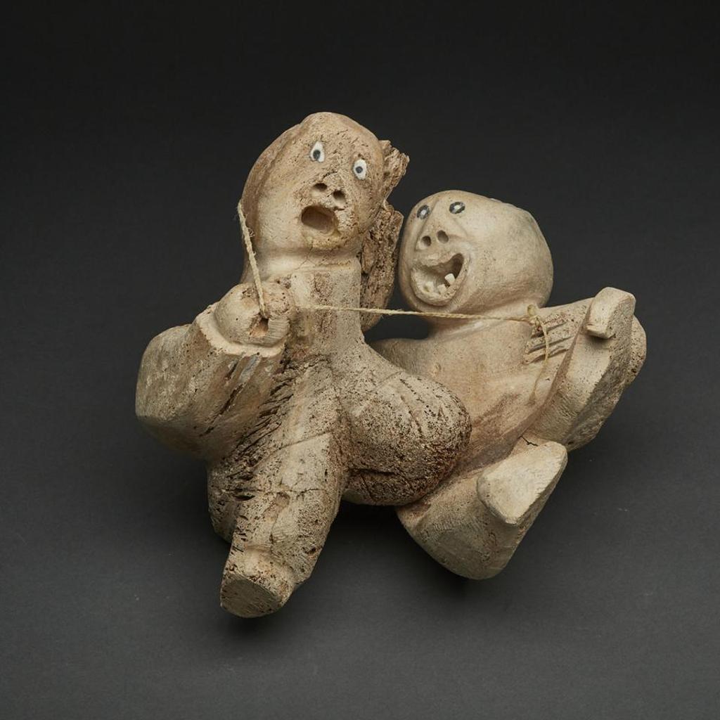 Judas Ullulaq (1937-1998) - Wrestling Men