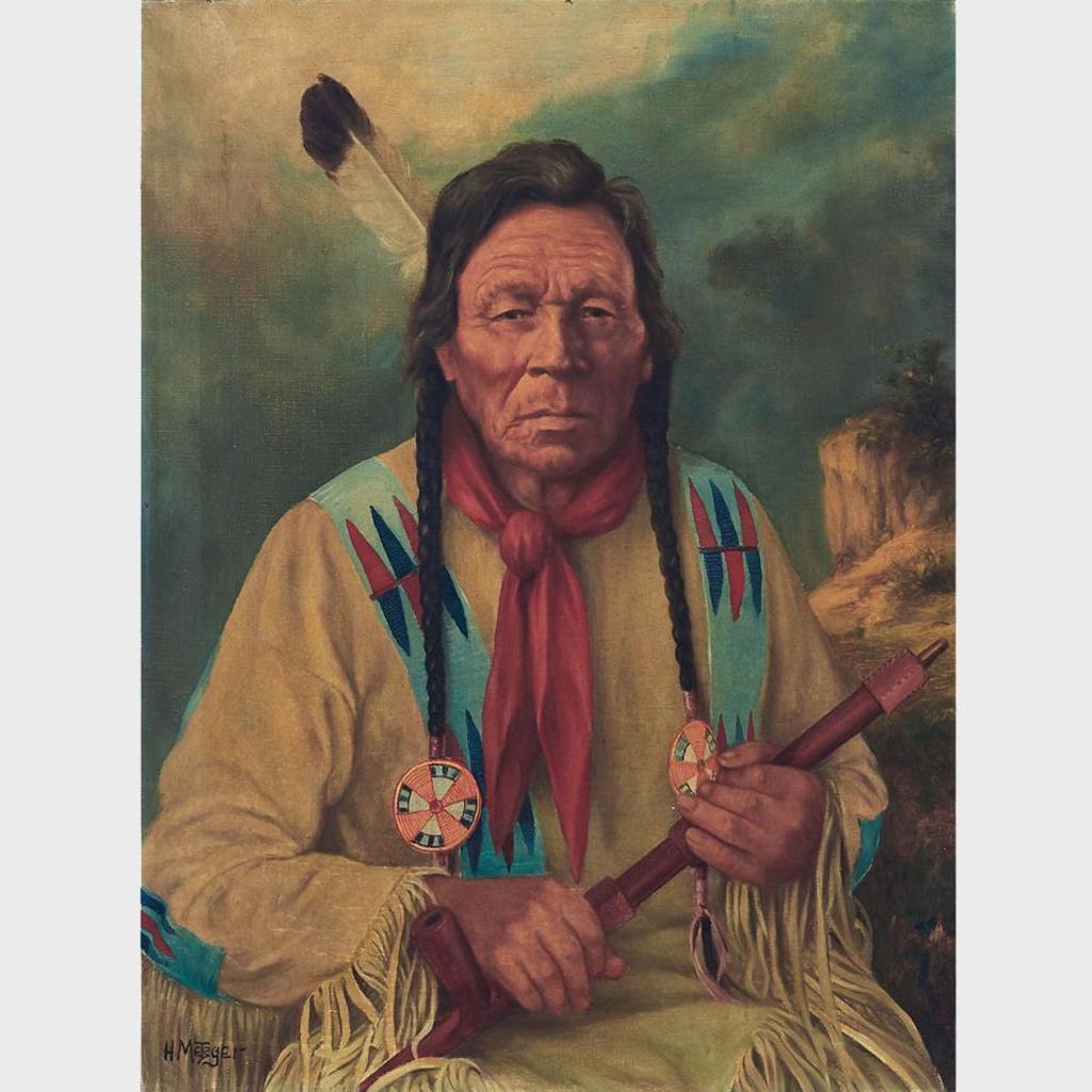Father Henry Metzger (1877-1949) - Rock Thunder, Cree Medicine Man