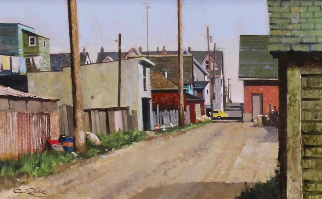 Geoffrey Allan Rock (1923-2000) - Back Of E. Georgia St.; 1997