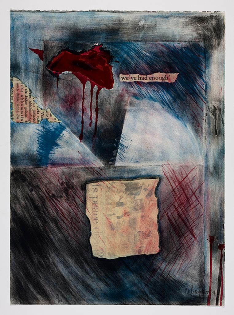 Mel Boyaner - We ’Had Enough’, 1997