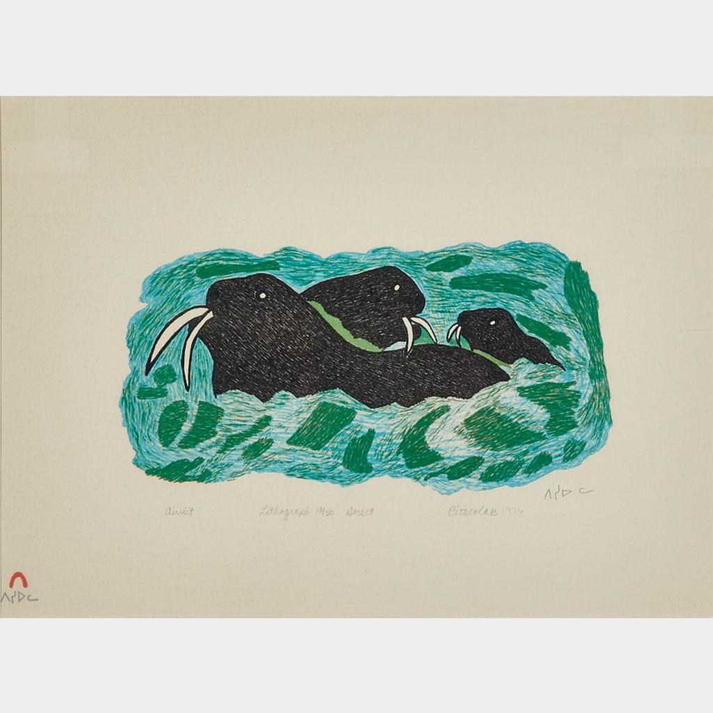 Pitseolak Ashoona (1904-1983) - Airuit