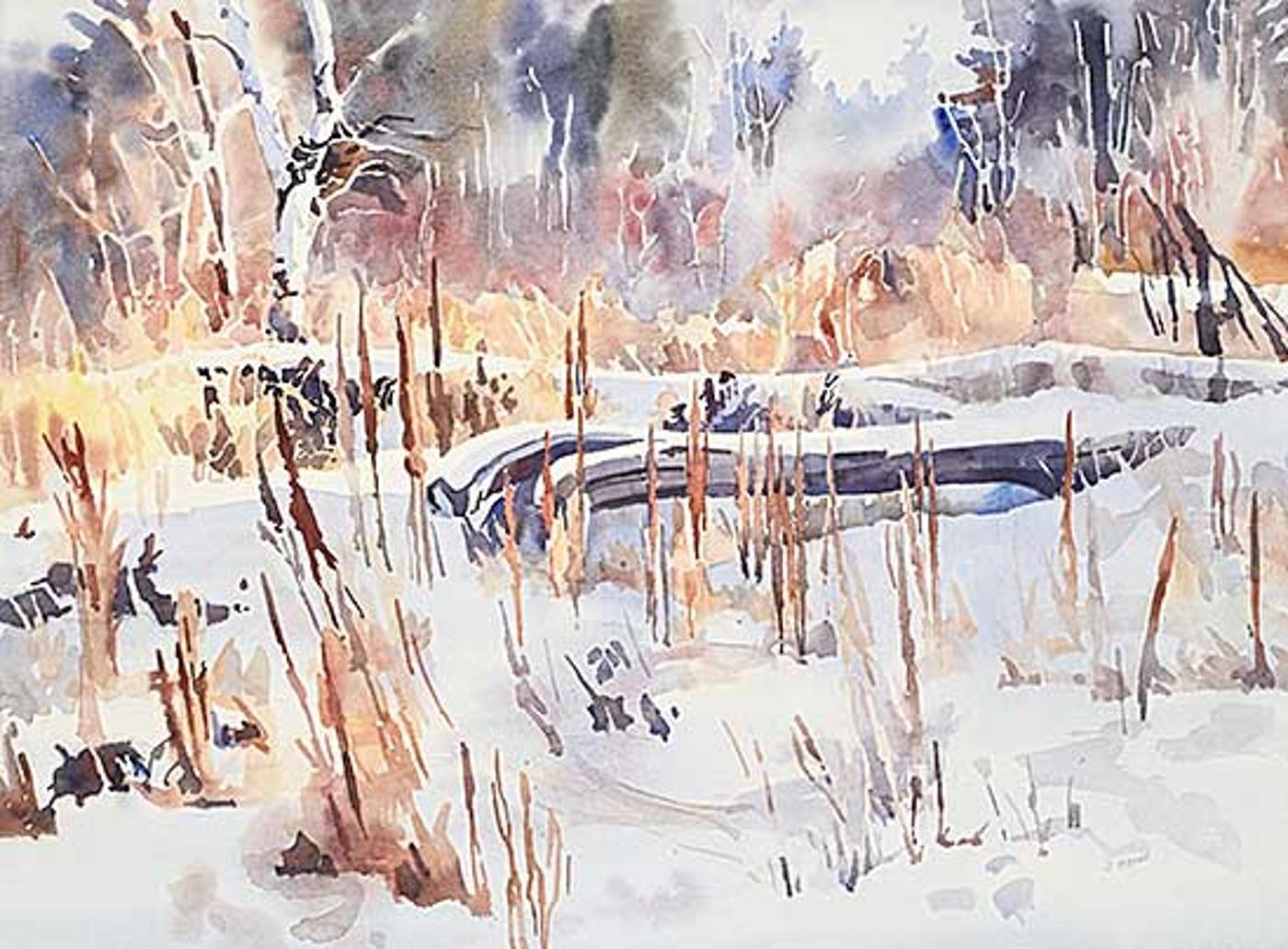 Jerry Heine (1937) - Birch Trees