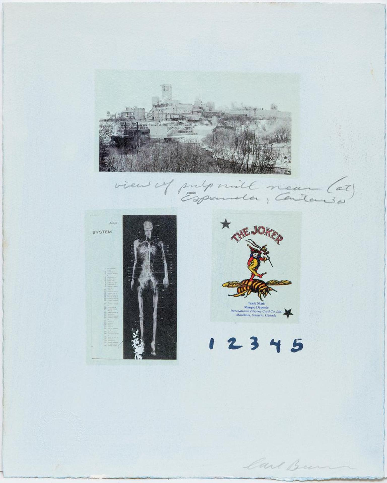 Carl Beam (1943-2005) - Espanola Pulp Mill - Joker