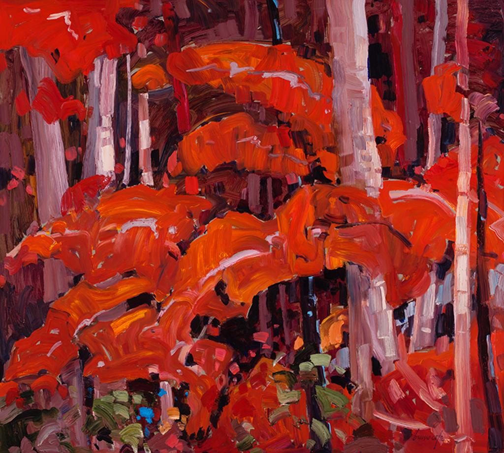 Bruno Côté (1940-2010) - Rouges de septembre