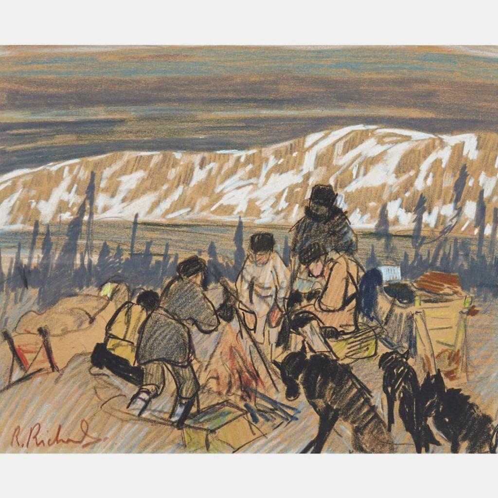 René Jean Richard (1895-1982) - The Meeting